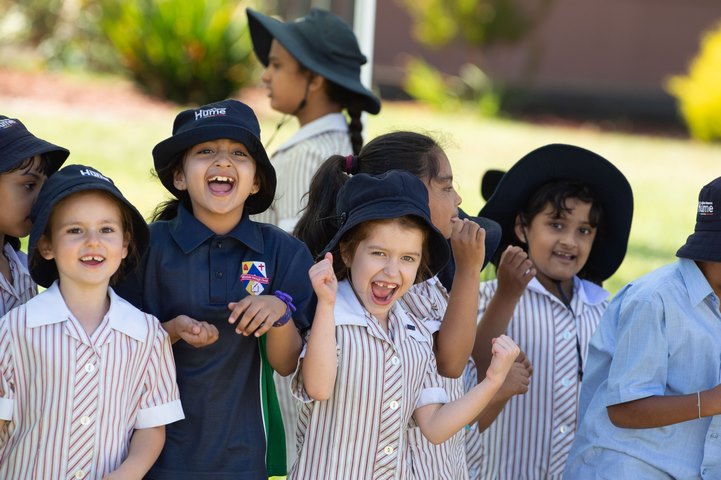 Students Happy Faces