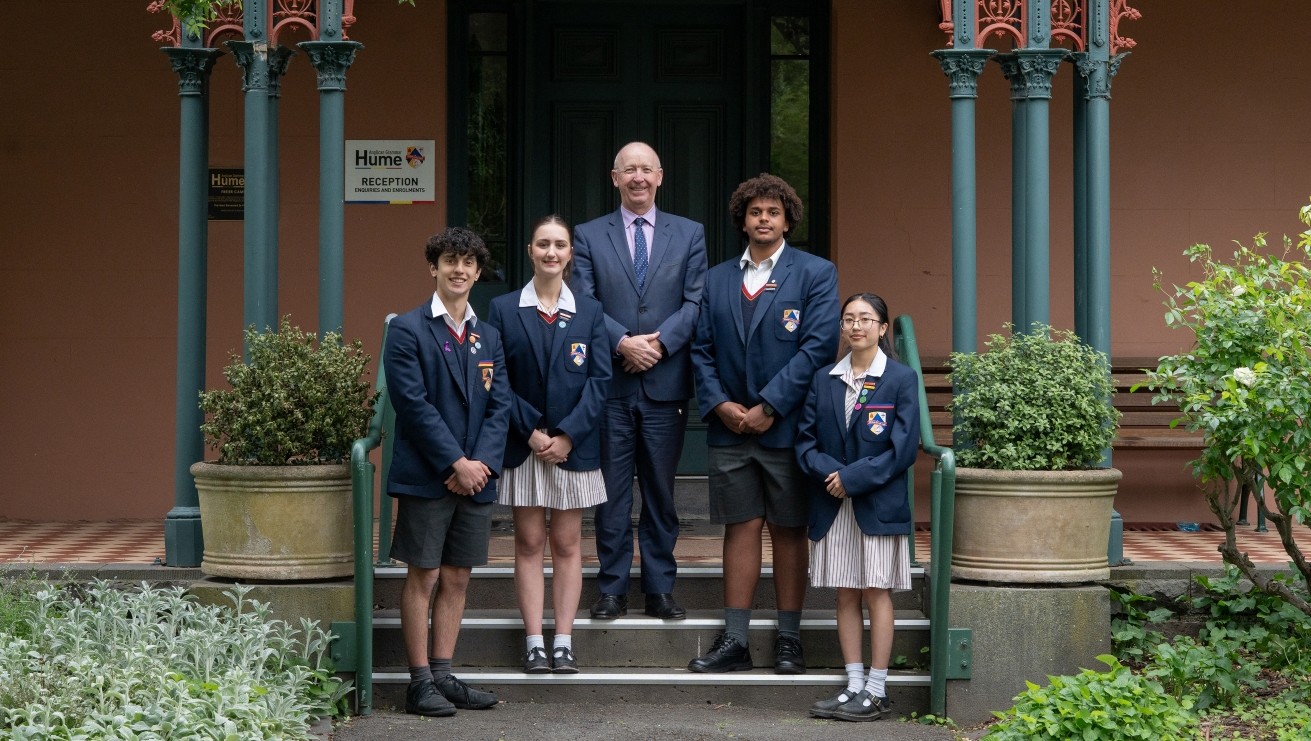 2026 Captains, Vice Captains and Principal Bill Sweeney