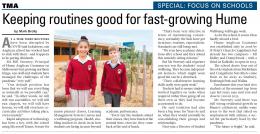 Keeping Routines Good for Fast-Growing Hume